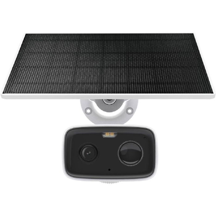 TP-Link Tapo TC80 KIT Cámara de Videovigilancia Exterior Solar Full HD 1080p Visión Nocturna Color Detección Personas IP65